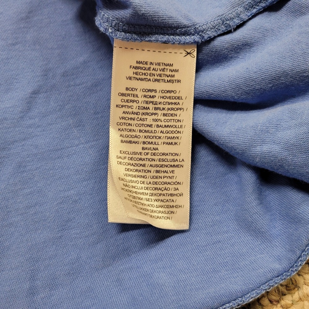 Polo Ralph Lauren Shirt Mens 2XL Blue Classic‎ Short Sleeve Casual Pony Tee - Picture 12 of 14